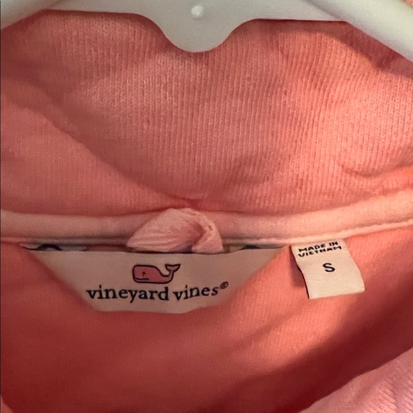 Vineyard Vines Coral Quarter-Zip Hoodie - Picture 2 of 3